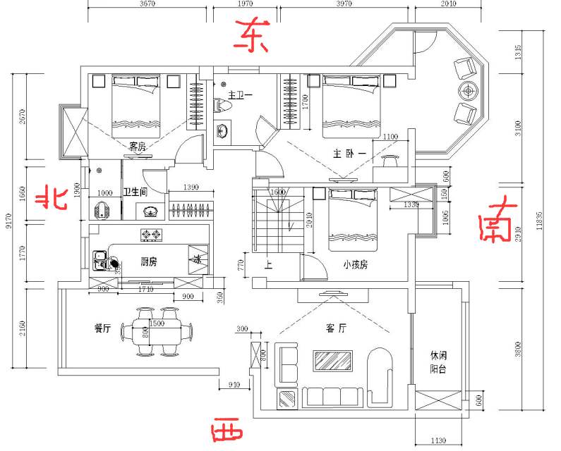 房屋风水图解